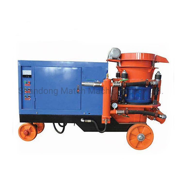 Hsp Series Wet and Dry Mixer Mortar Concrete Cement Shotcreting Spray Plastering Machine