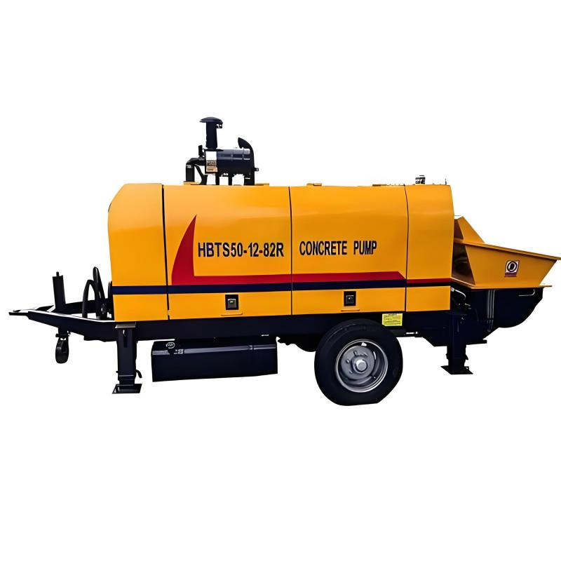 Factory Concrete Trailer Pump Diesel Automatic Concrete Pump