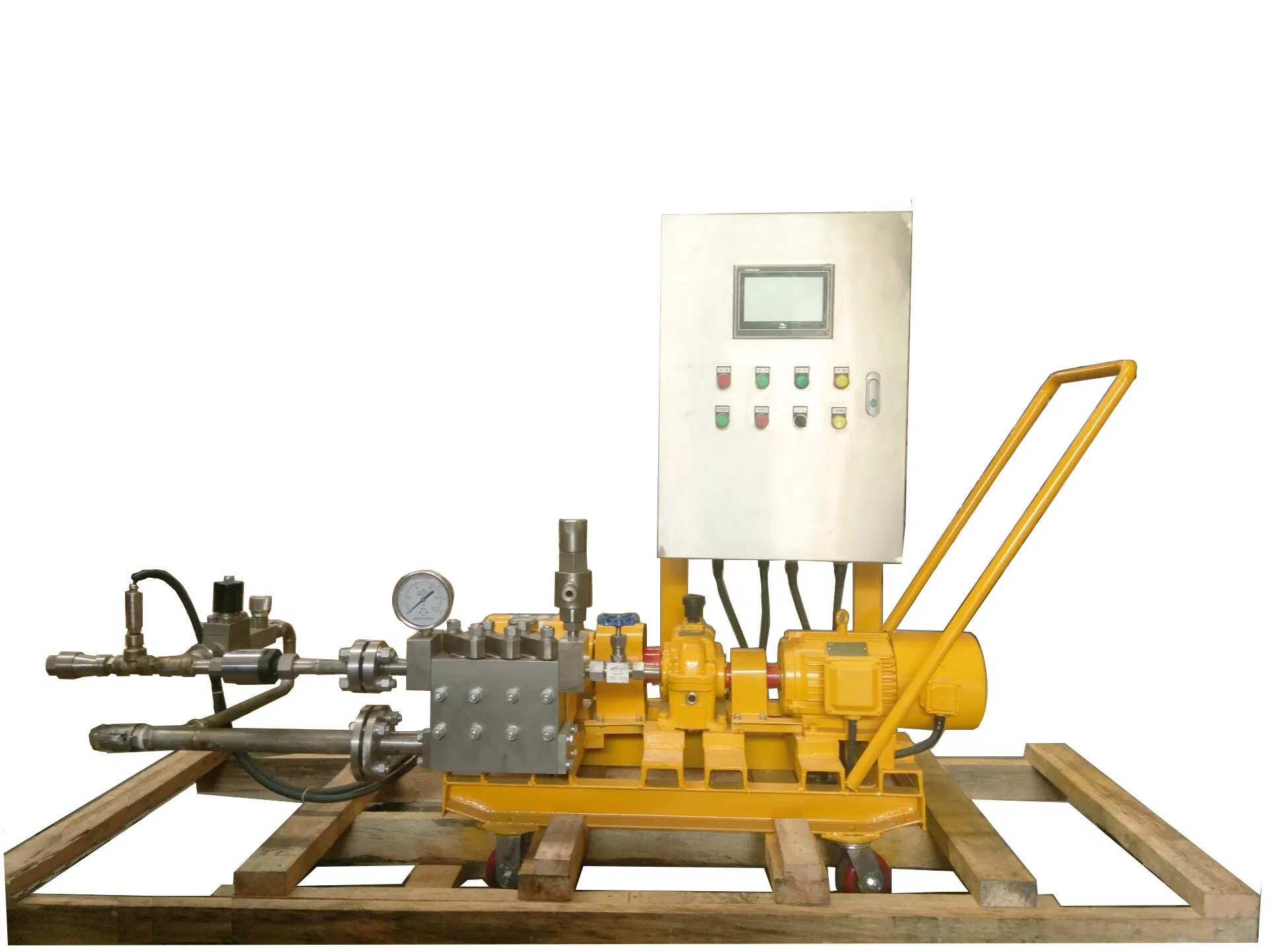 Horizontal Triplex High Pressure Plunger Pump for Water Injection and Chemicals