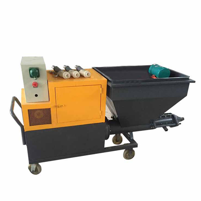 High Efficiency Automatic Mortar Spray Machine for Building Interior Exterior Wall Plastering