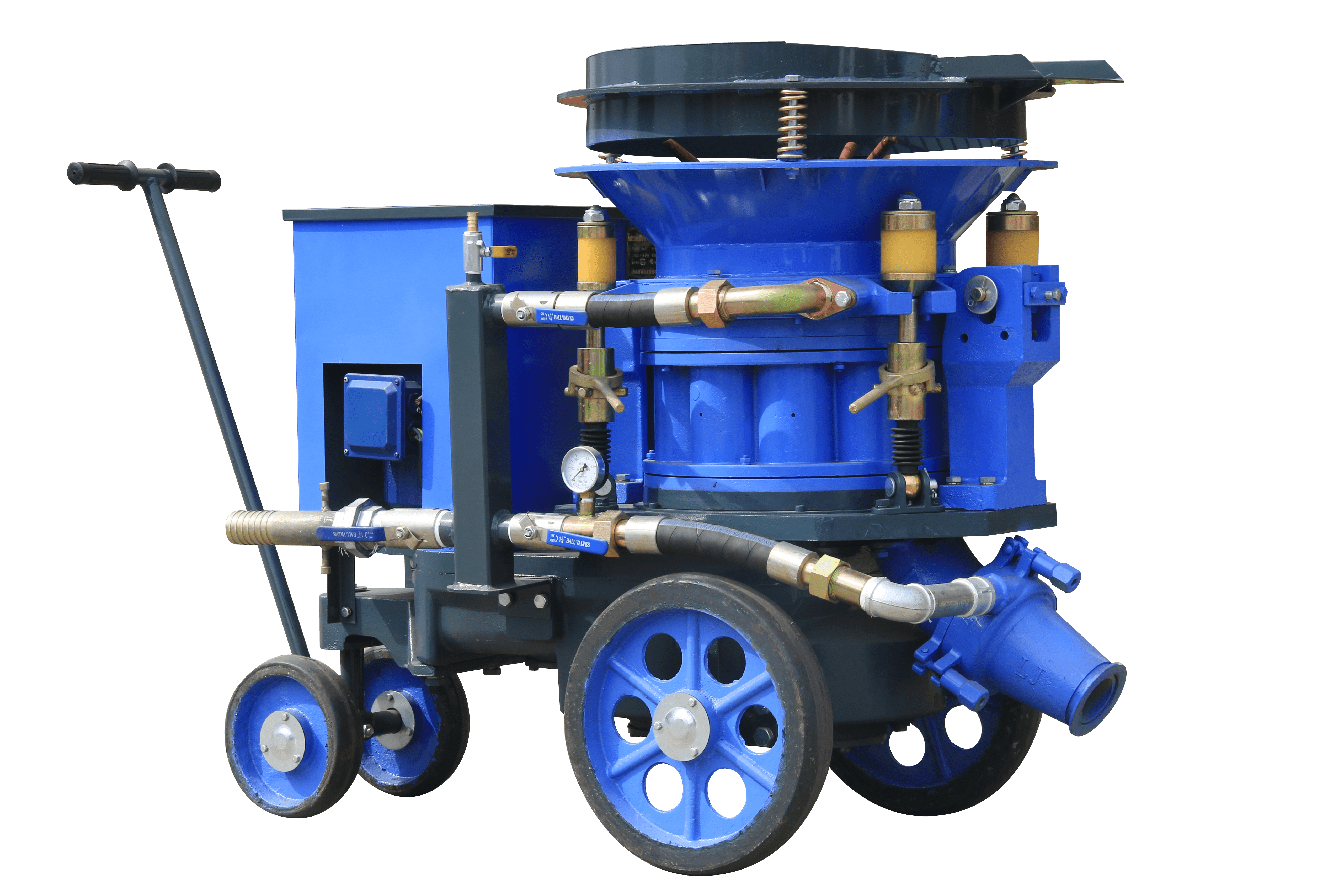 Hot Sale New Condition PJ- 6a Shotcrete Machine Tunnel Dry-Mix Mortar Sprayer Construction Concrete Sprayer Gunite Machines