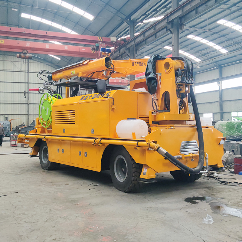 Truck Mounted Dry Mix Shotcrete Machine Underground Shotcrete Machine Shotcrete Machines