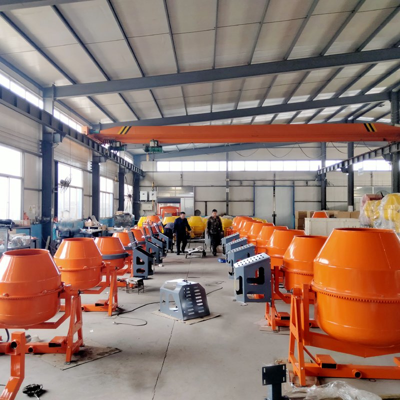 Mobile Continuous Concrete Cement Mixer350L 400L 500L Concrete Mixers Towable