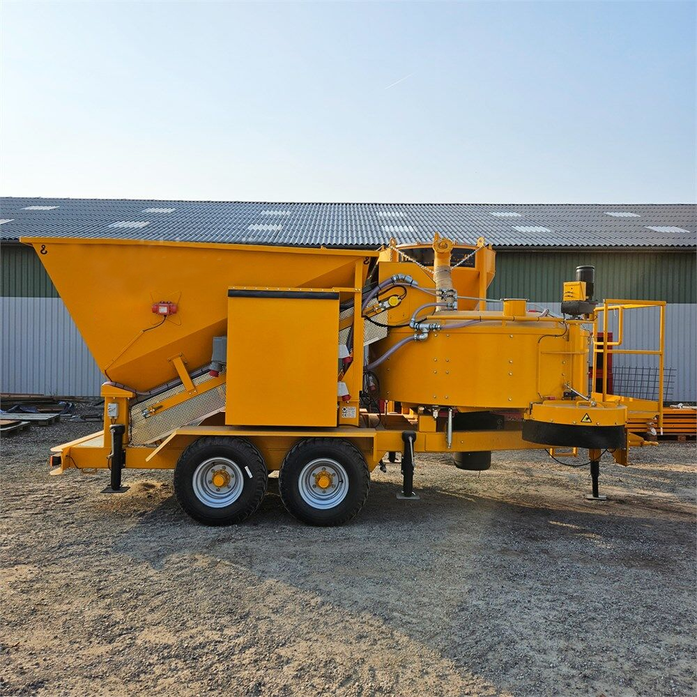 25m3/h to 50m3/h Ready Mobile Concrete Batching Machine Plant Concrete Mixing Plant for Sale