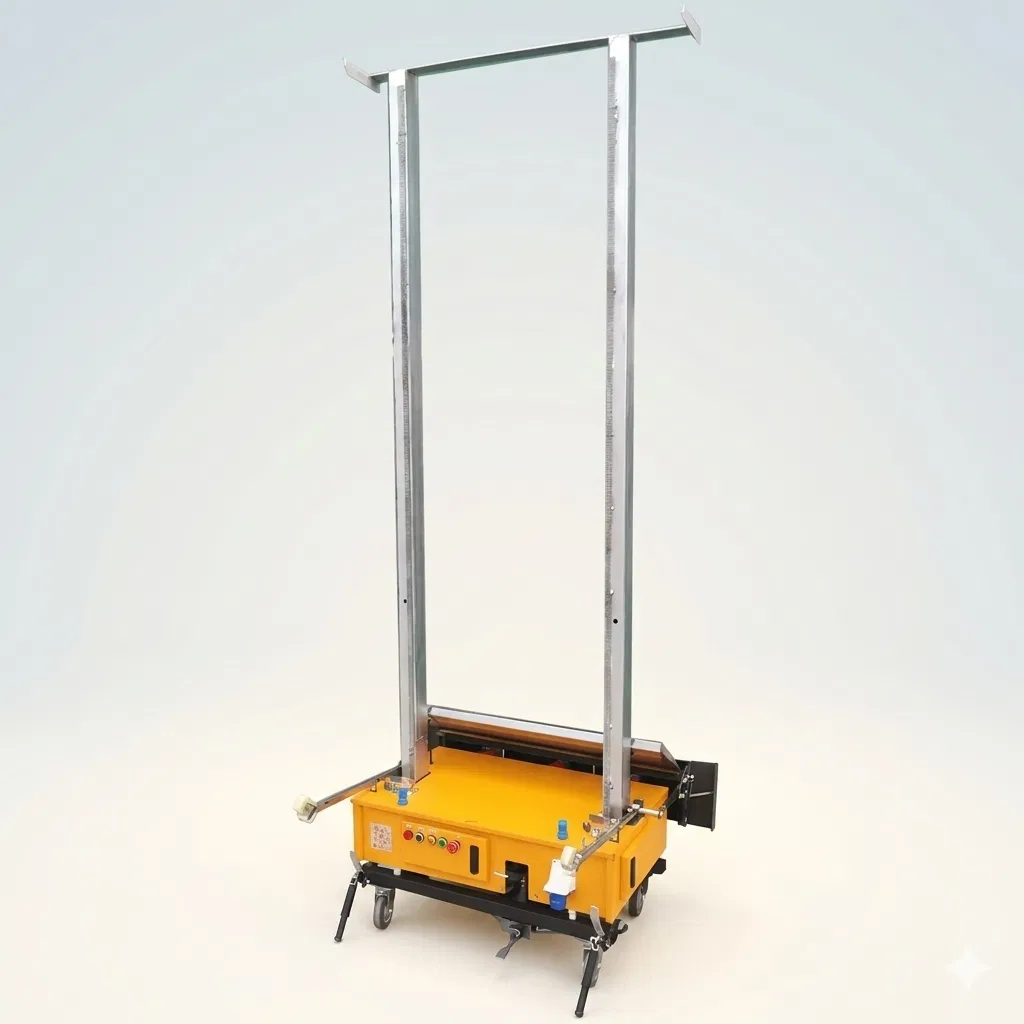Advanced Wall Plastering Machine / Render Spray Equipment for Building Sites