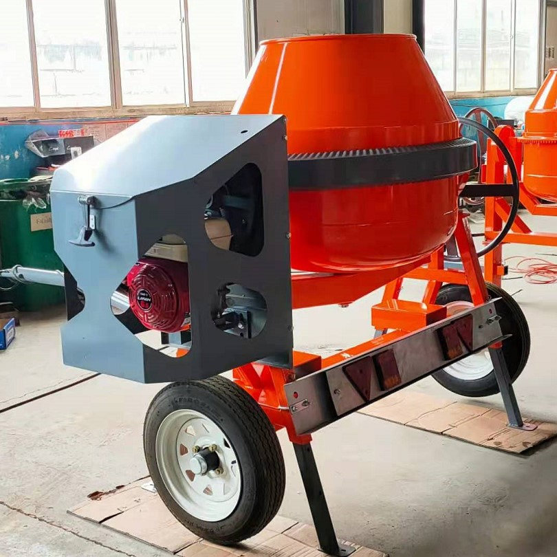 Mobile Continuous Concrete Cement Mixer350L 400L 500L Concrete Mixers Towable