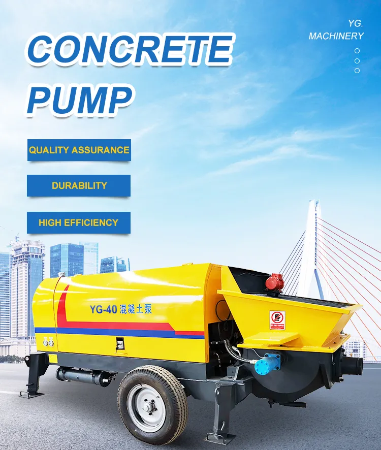 Small Mortar Spraying Machine Concrete Mixer Construction Machinery