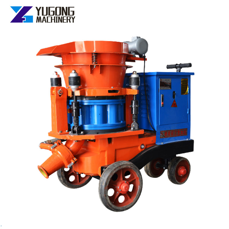 Pneumatic Wet Mix Concrete Shotcrete Spraying Gunite Machine