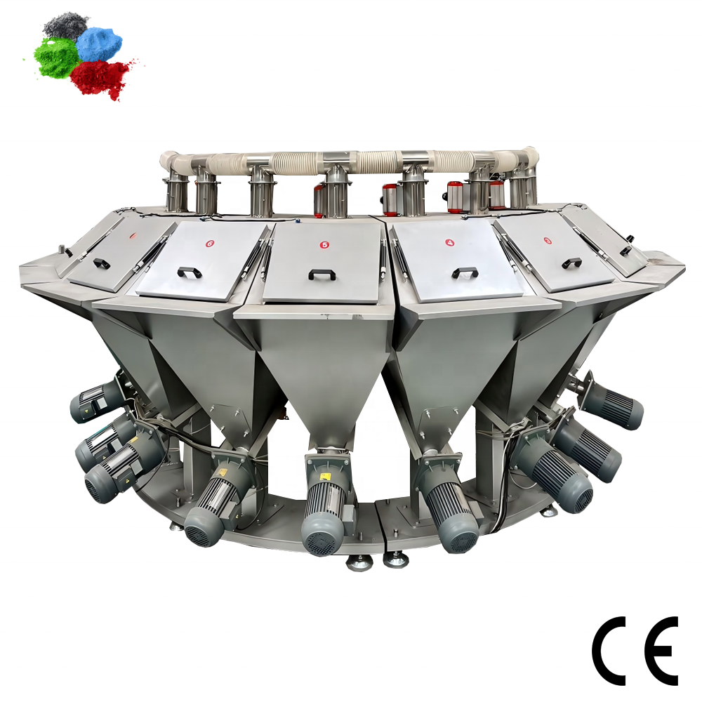DZJX High Precision Spiral Automatic Weighing Batching System for Powder and Granules