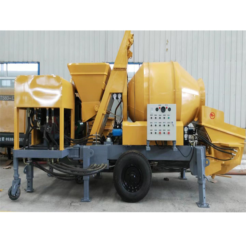 Construction Machinery Diesel Electric Portable Small Mini Stone Cement Mixer Piston Mortar Grouting Machine Concrete Pump