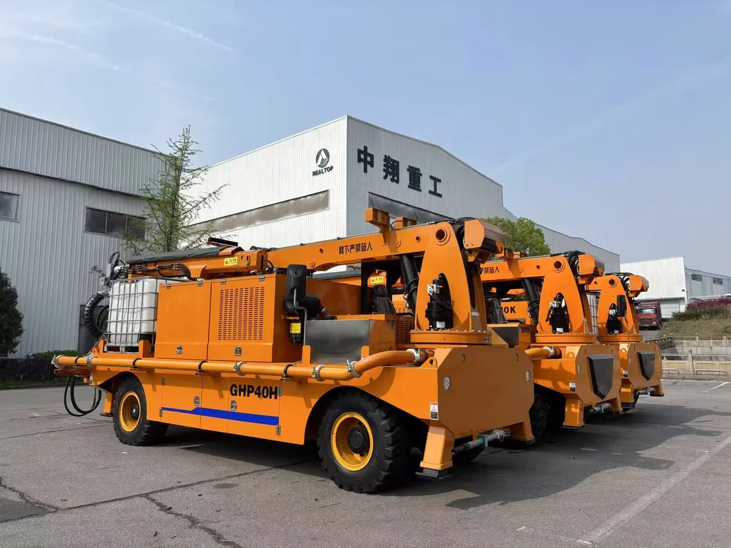 Wet-Mix Shotcrete Machine Front View