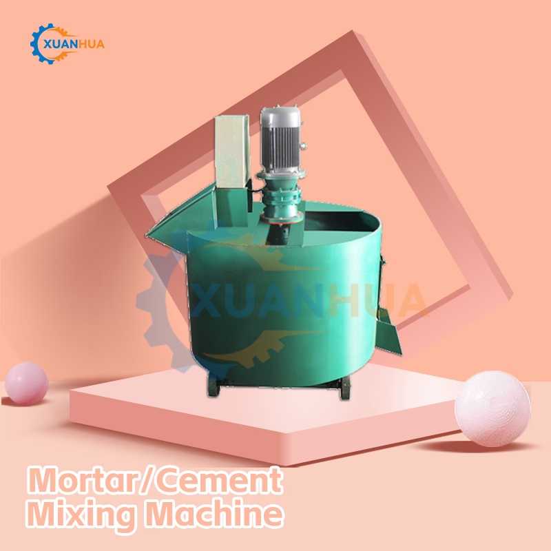 Small Portable Electric Cement New Continuous Dry Powder Mini Mortar Mixer