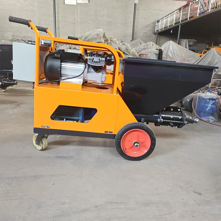 Portable Automatic Wall Spray Cement Mortar Hydraulic Plastering Machine Concrete Spraying Mortar Machine