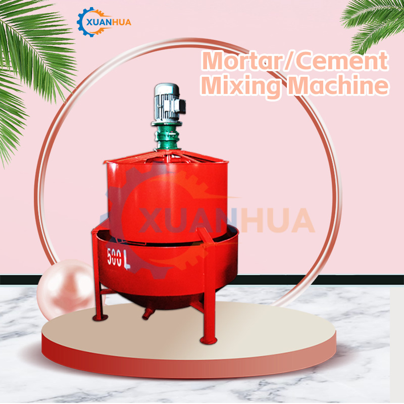 Small Portable Electric Cement New Continuous Dry Powder Mini Mortar Mixer