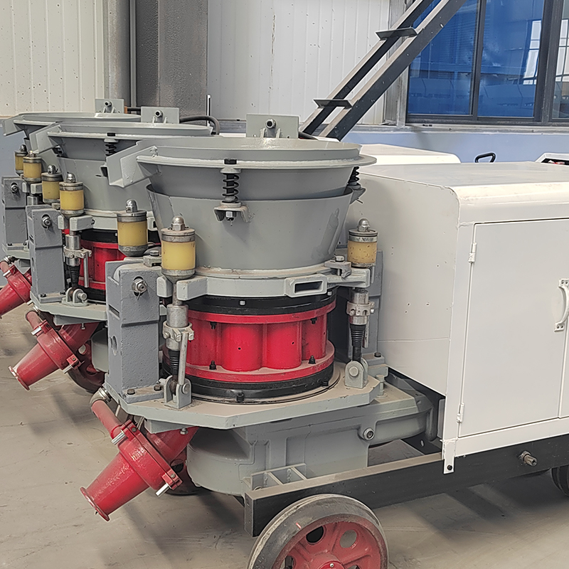 Customize Motor Pumpcrete Machine Wet Shotcrete Machine Dry-mix Concrete Gunite for Pool Making