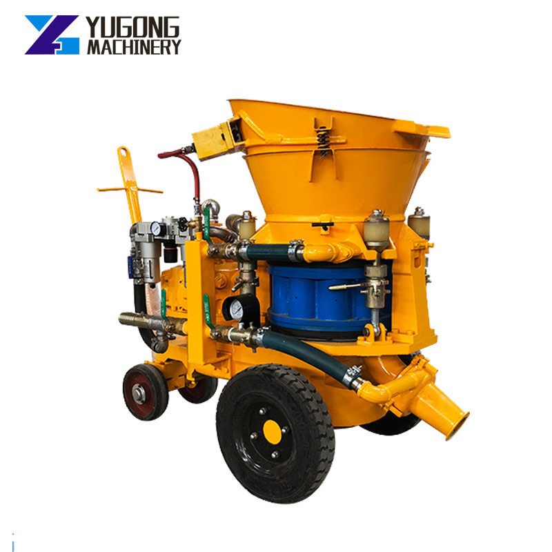 Pneumatic Wet Mix Concrete Shotcrete Spraying Gunite Machine