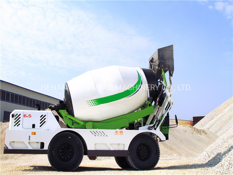 Automatic Loading Self-Feeding Cement Concrete Small Diesel Continuous Concrete Mixer in Russia Philippines Thailand