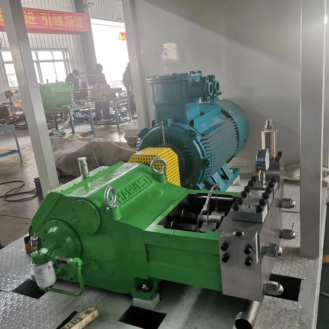 Plunger Pump Side View