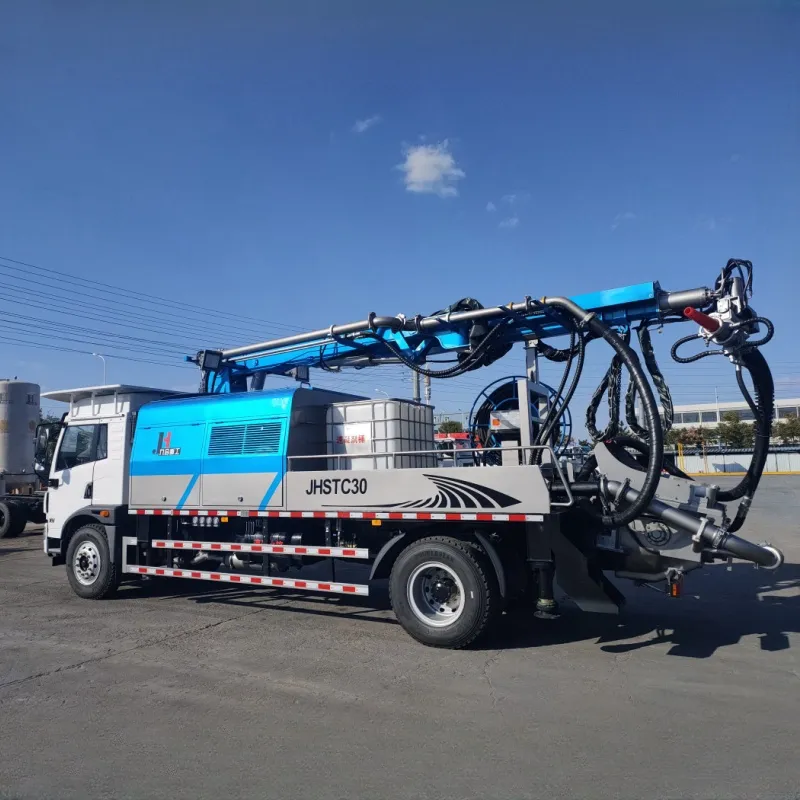 Shotcrete machine display 1