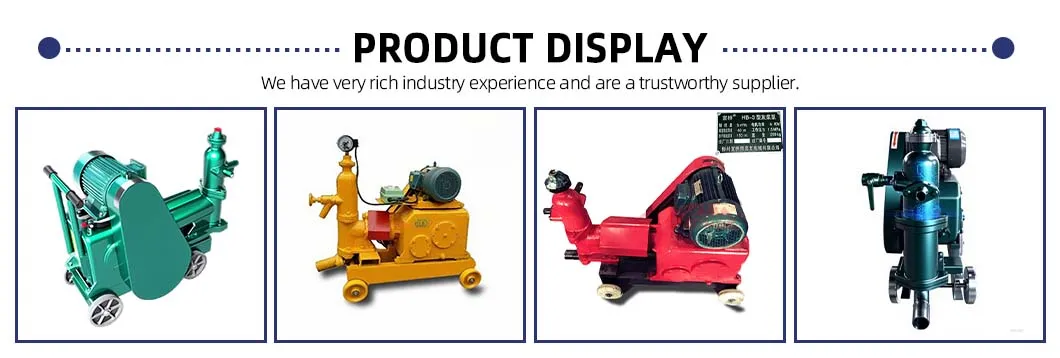 Grouting Machine Operation