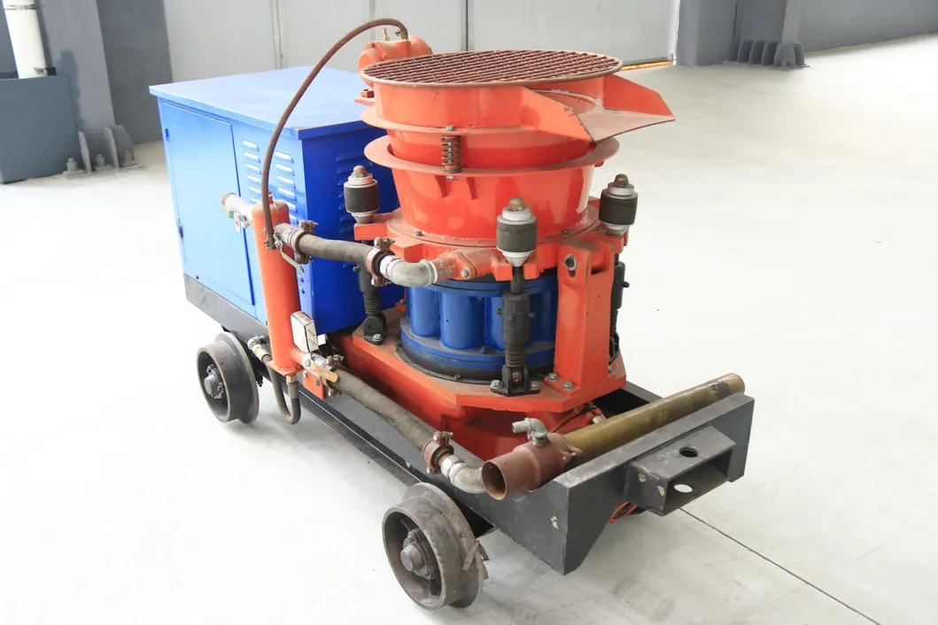 Shotcrete Machine Working Process 2