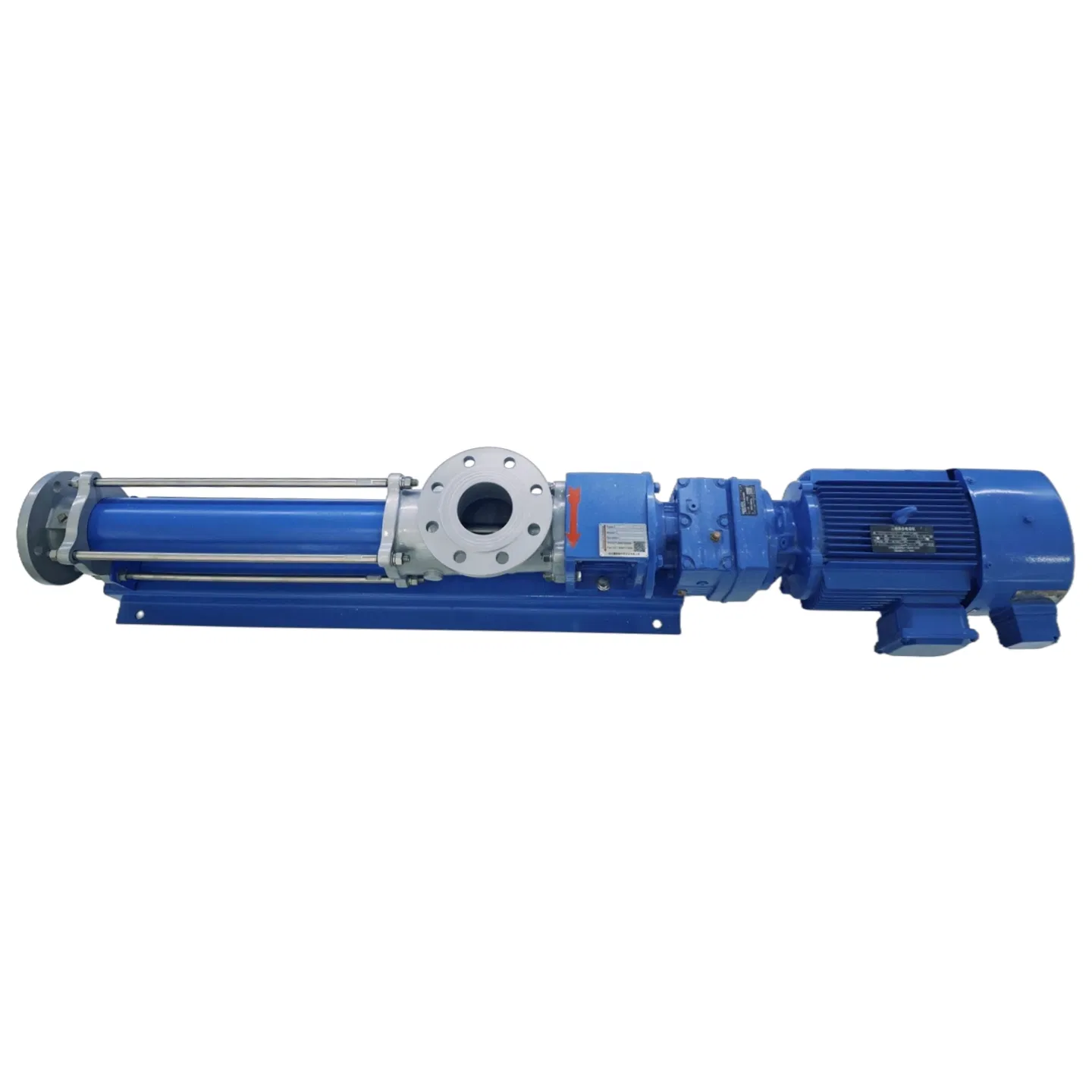 Netzsch Nm031by02s12b Eccentric Horizontal Single Screw Pump for Mortar Transfer