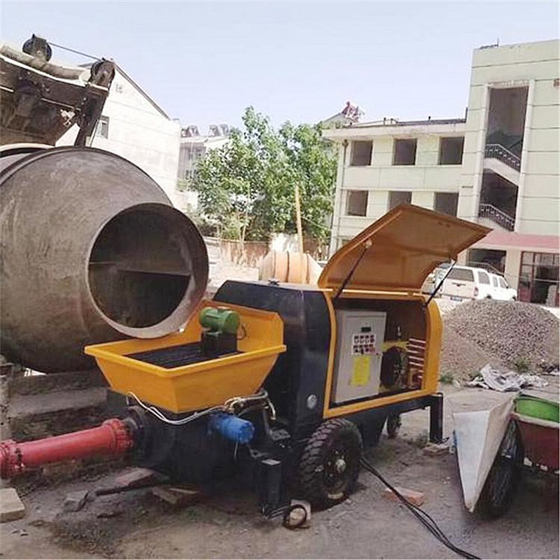 Hydraulic Concrete Pump for High Building Construction Beton Pump
