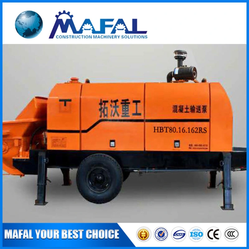 Small 20m3/H Hbt20 Mini Concrete Mixer Pump Machine for Sale