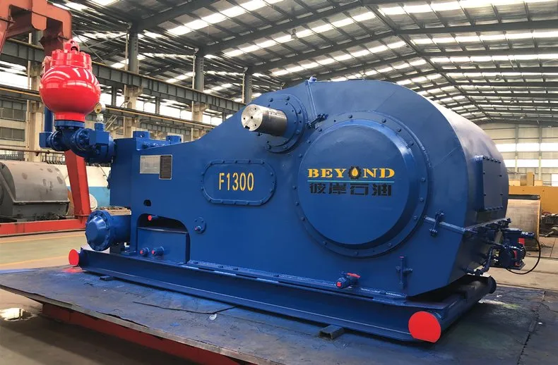 Horizontal Double Cylinder Reciprocating Double Acting Piston Grouting Mud Pump