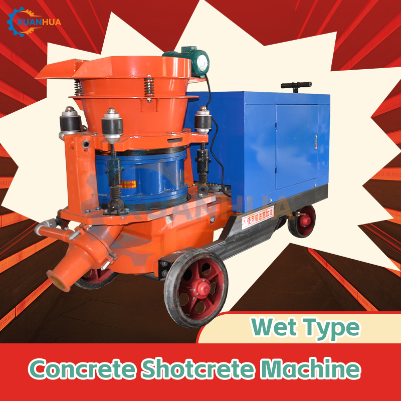 Pz 3 Explosion Proof Wet Mix Diesel Shotcrete Machine for Swimming Pool Tunnel