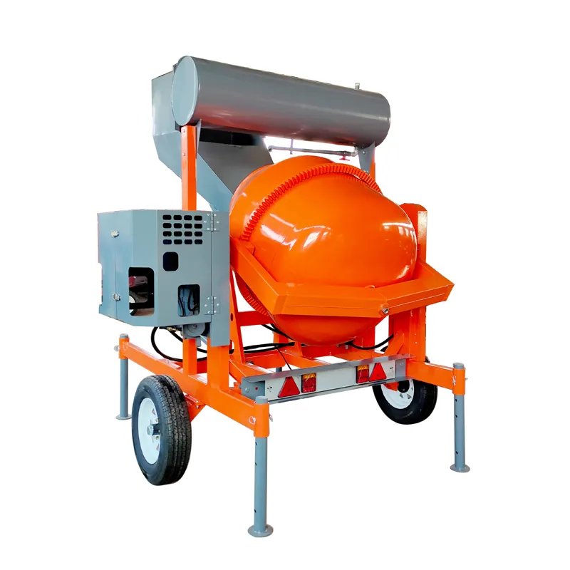 Concrete Mixer Detail 6