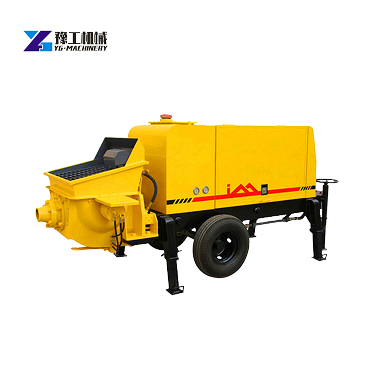 Small Mini Cement Mortar Piston Mortar Grouting Machine Concrete Pump