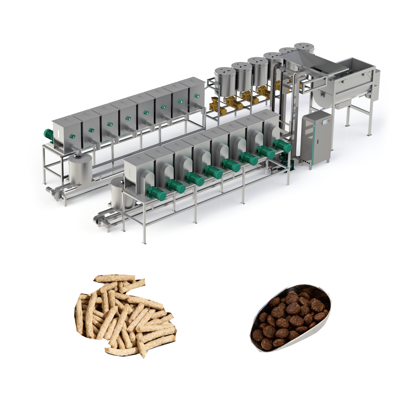 Capacity 1200kg Automatic Liquid Additives Mixer Weighing Batching Dosing Machine for Powder Pellet Material Production Line