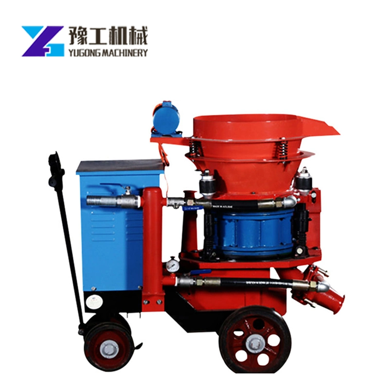 Pz3 Concrete Nozzle Spray Shotcrete Machine with Air Compressor Price