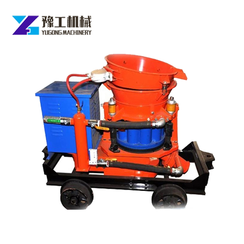 Pz3 Concrete Nozzle Spray Shotcrete Machine with Air Compressor Price