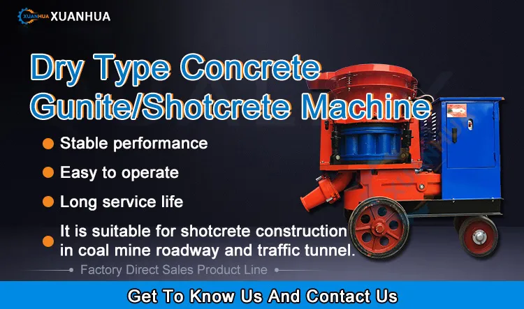 Concrete Shotcrete Machine