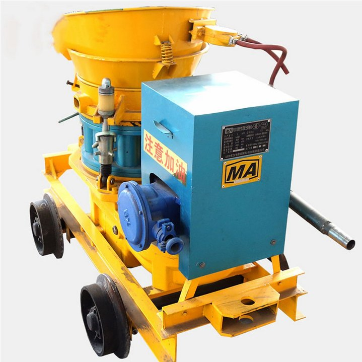 Underground Mining Tunnel Construction Auto Dry Wet Mix Concrete Spray Wall Plasterin Electric Refractory Reinforcement Gunite Explosion Proof Shotcrete Machine