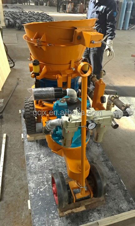 PZ-5Q 5.5KW 380V Air Mortar Driven Dry Mix Concrete Shotcrete Machine with Motor for Coal Gunite