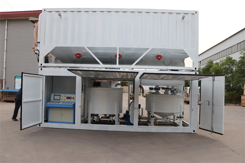 Cement mixing machine