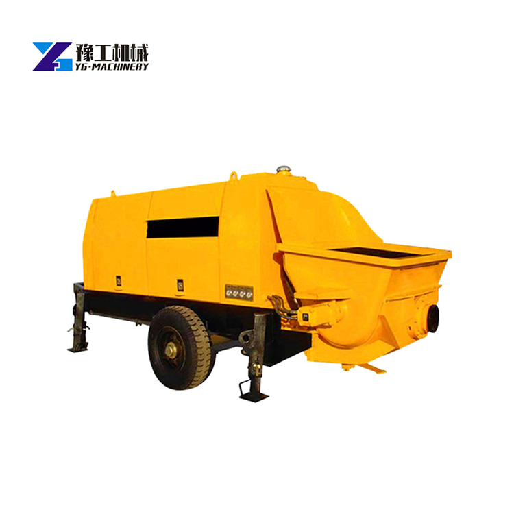 Small Mini Cement Mortar Piston Mortar Grouting Machine Concrete Pump