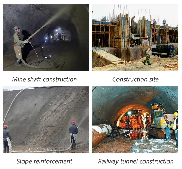 Shotcrete Machine Application