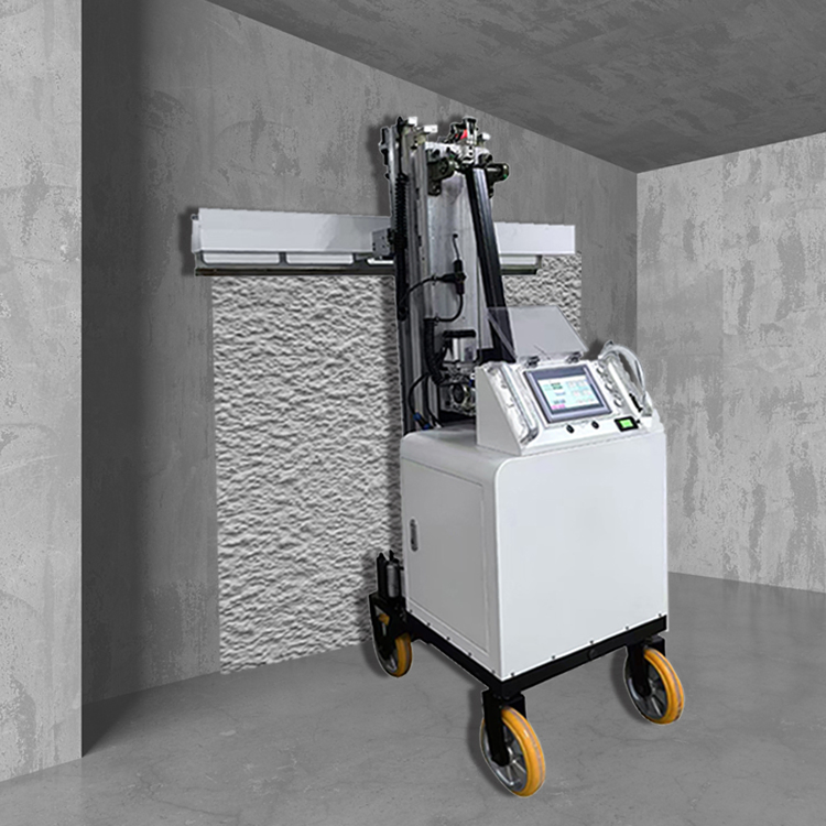 Wall Render Cement Mortar Spray Plastering Machine with Long Reach Capability