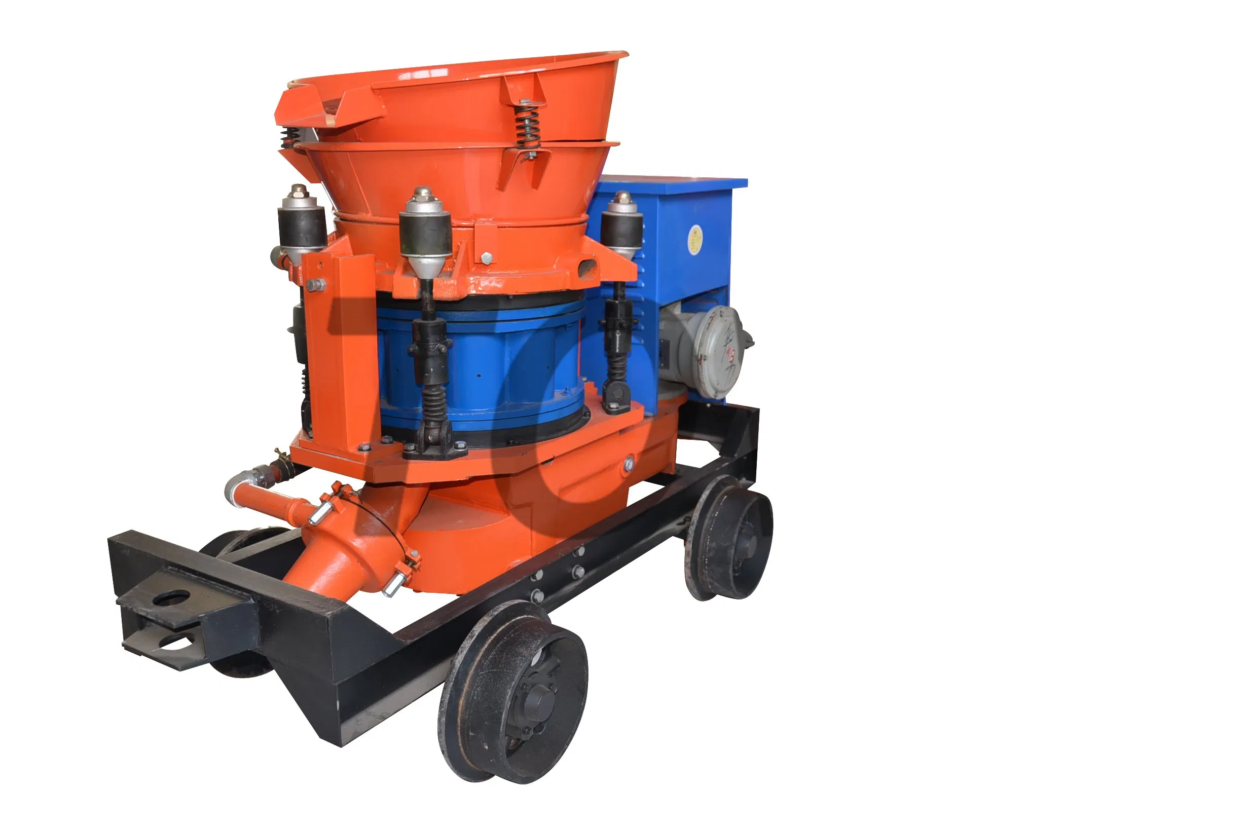 Underground Mining Tunnel Construction Auto Dry Wet Mix Concrete Electric Refractory Reinforcement Gunite Explosion Proof Mortar Shotcrete Machine