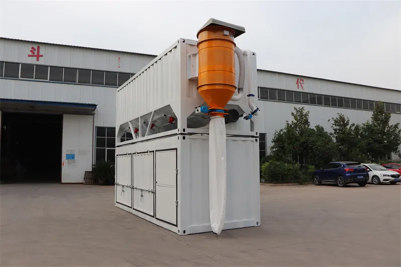 Mixing plant components