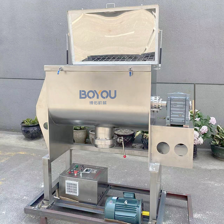 Stainless Steel 300L 500L 1000L Powder Ribbon Mixing Machine with Stirring Mixer