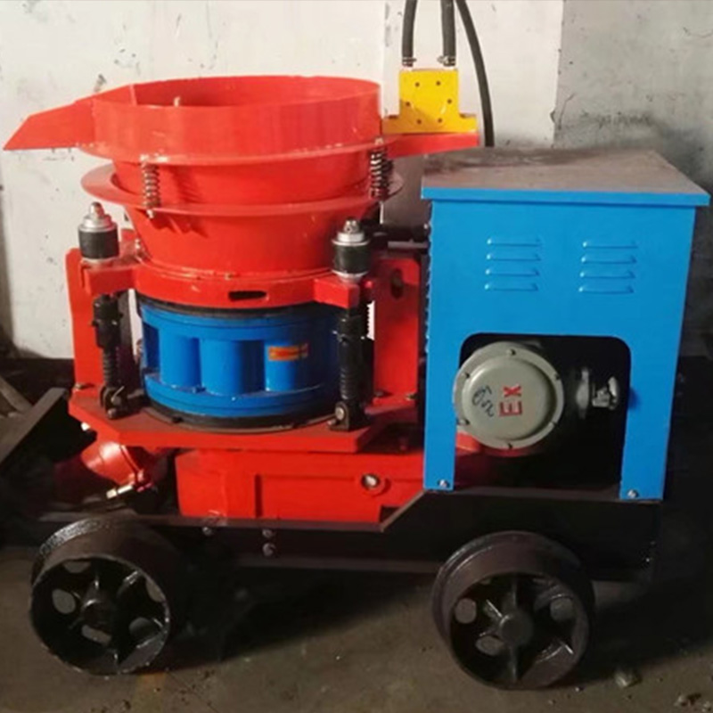 High Efficiency PZ-5 Dry Mix Shotcrete Machine 5m&sup3;/h Concrete Spraying Gunite Machine for Construction