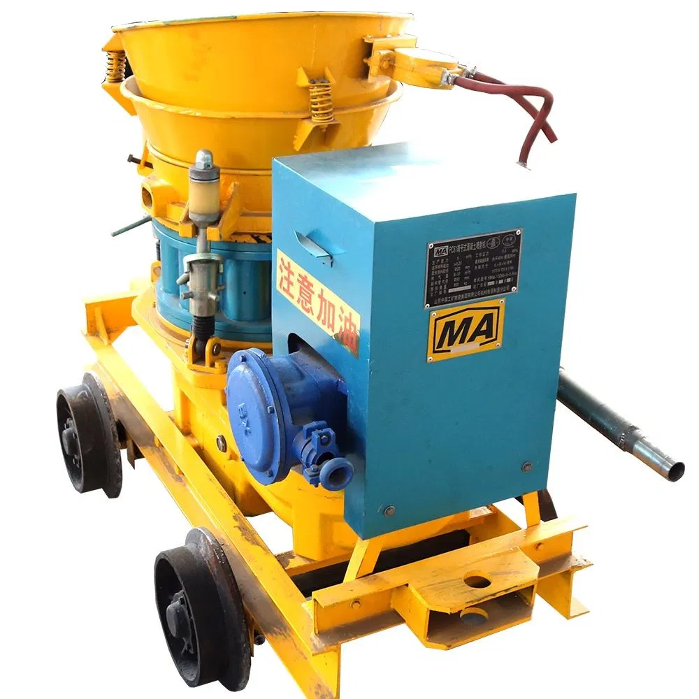 Small Portable Dry Shotcrete Machine Wet Mix Concrete Spraying Shotcrete Machine Pump