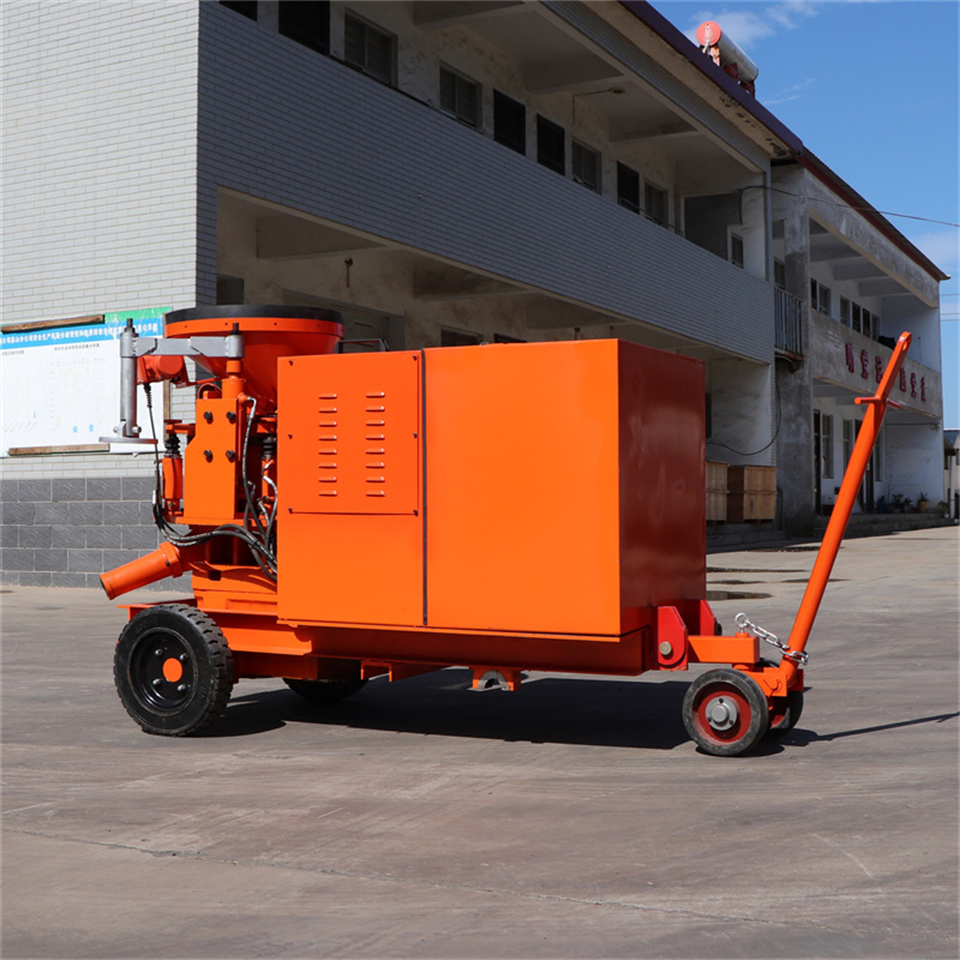 Tunnel Dry and Wet Mix Shotcrete Machine Concrete Spraying Pump