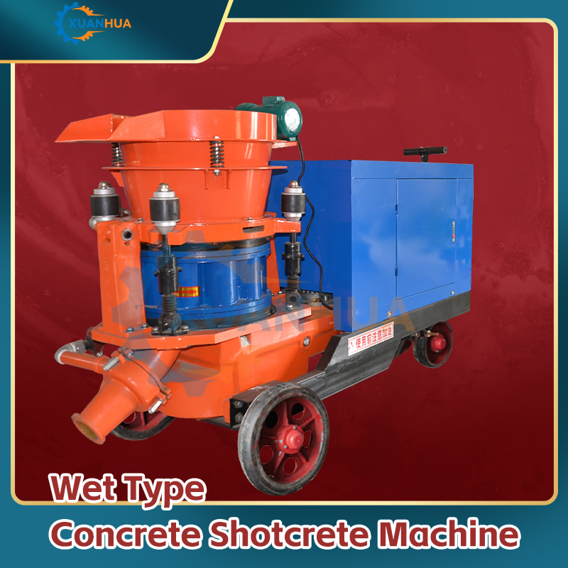 Henan Shotcrete Machine Wet Mix Concrete Spraying Shotcrete Machine