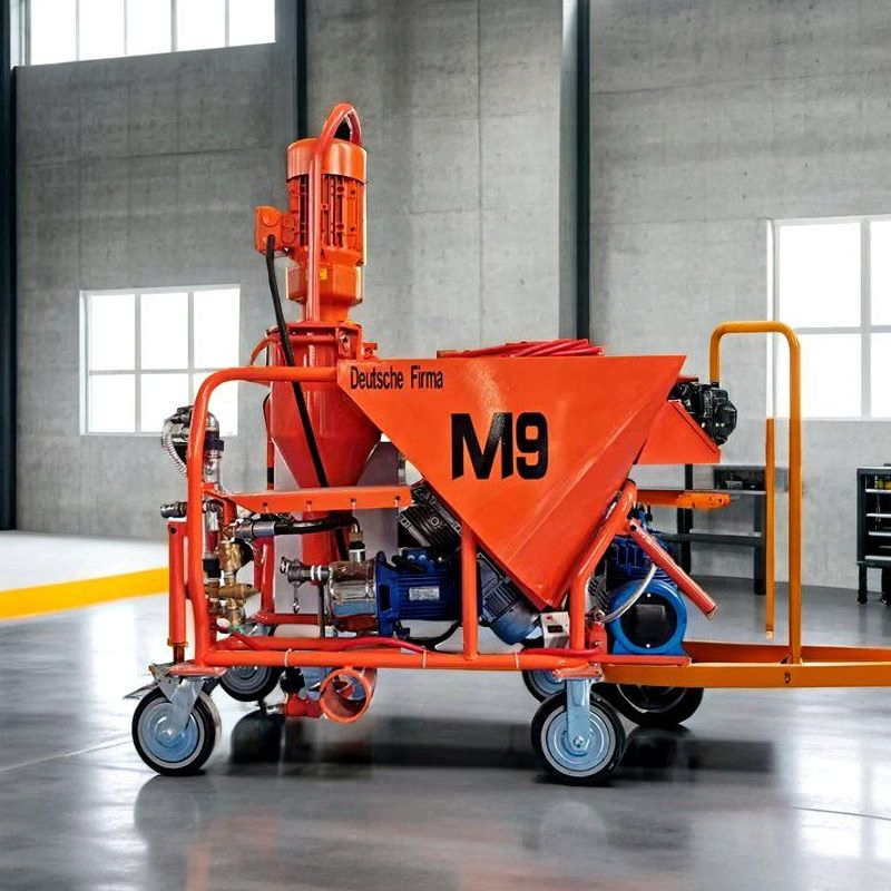 Plaster Wall Reinforcement Spray Equipment Gypsum Spraying Machine Efficient Wall Plastering Machine